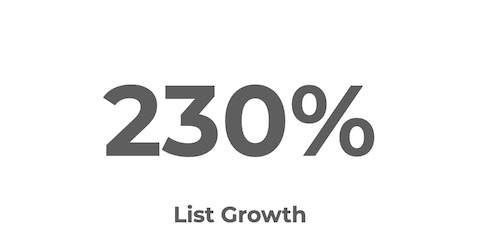 List growth